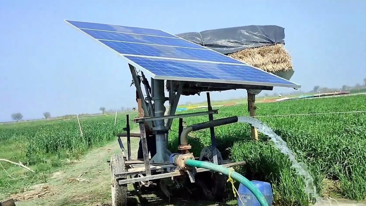 Güneş enerjili su pompası sistemi